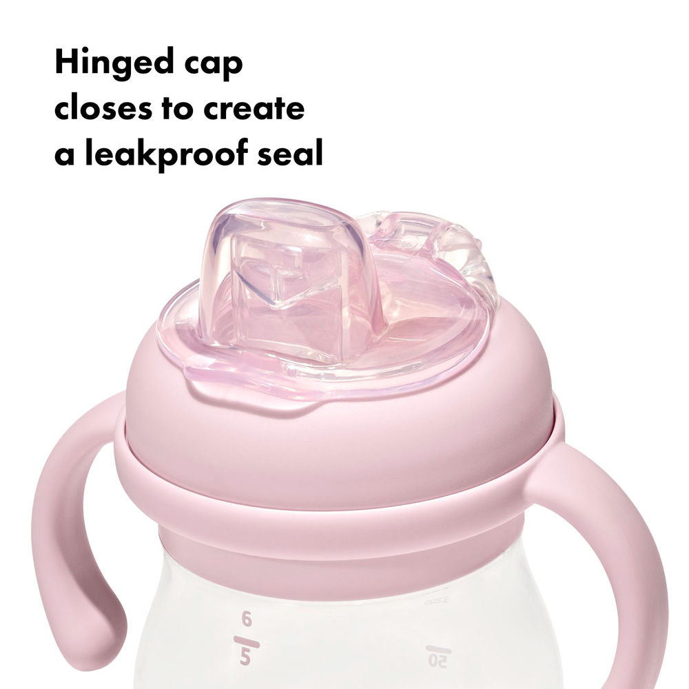 OXO Tot Grow Soft Spout Sippy Cup with Removable Handles, 6oz (5 Colours) - Pupsik Singapore