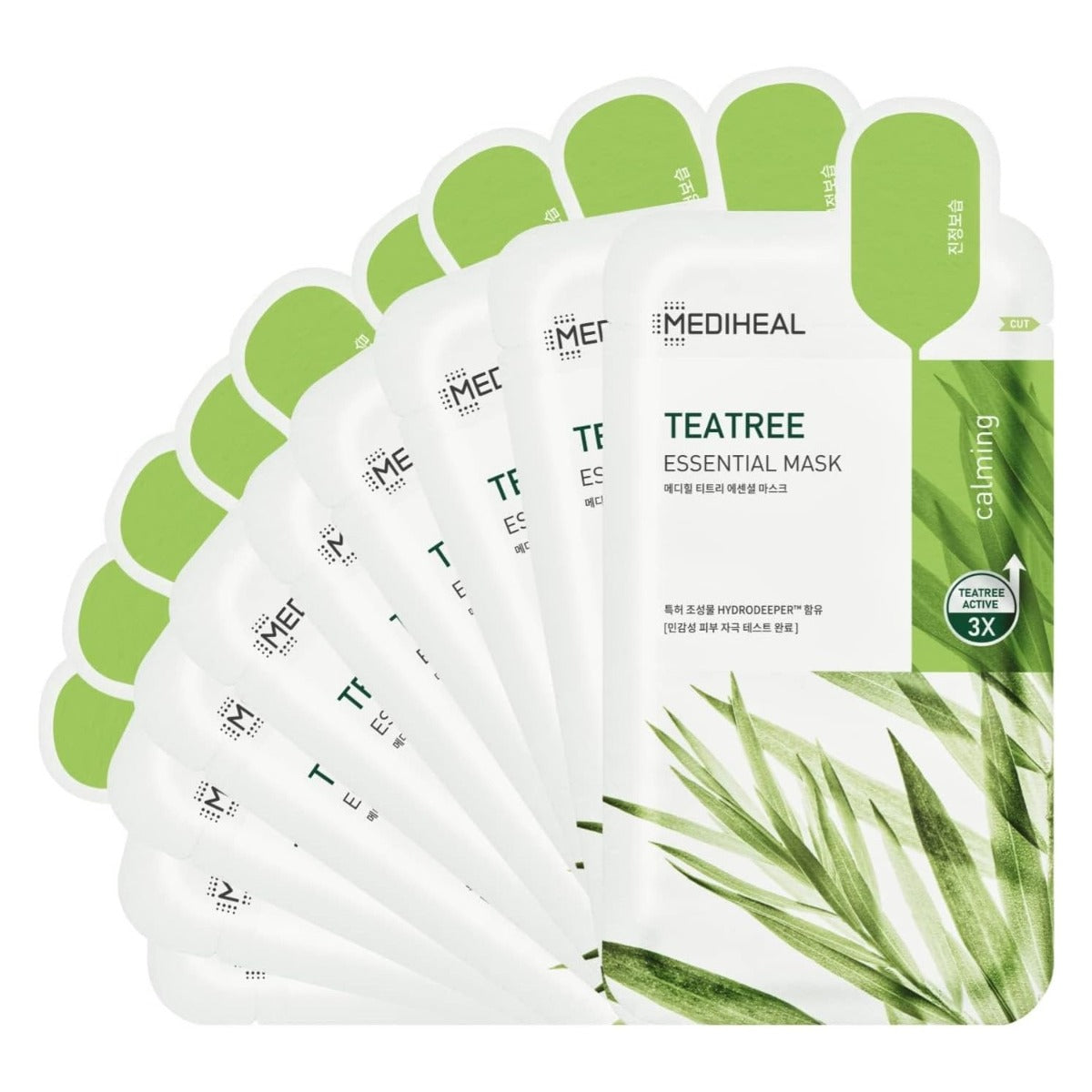 Mediheal Teatree Essential Mask, Pack of 10 (Exp 10/27)