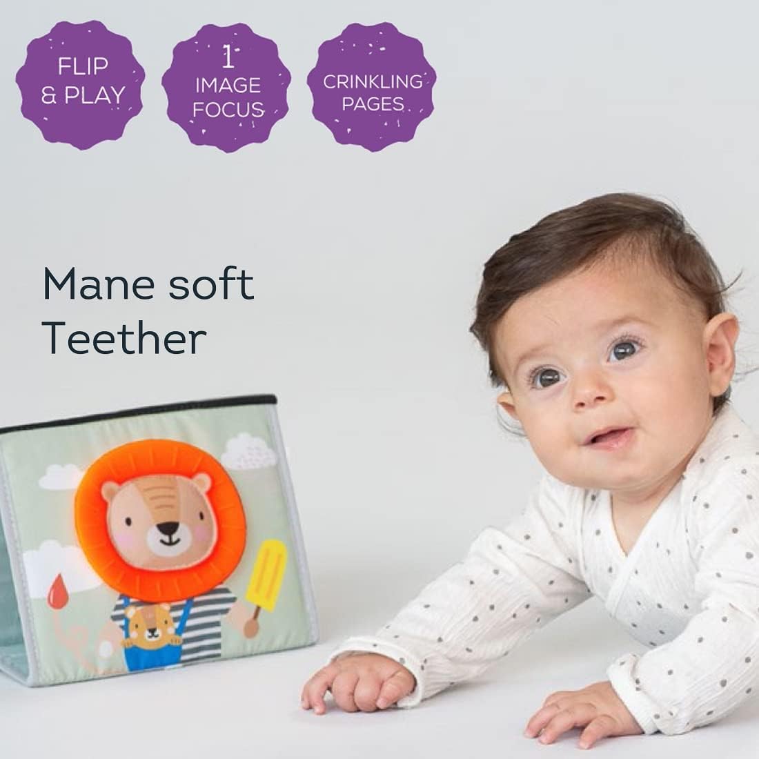 Taf Toys Savannah Tummy Time Cloth Activity Book