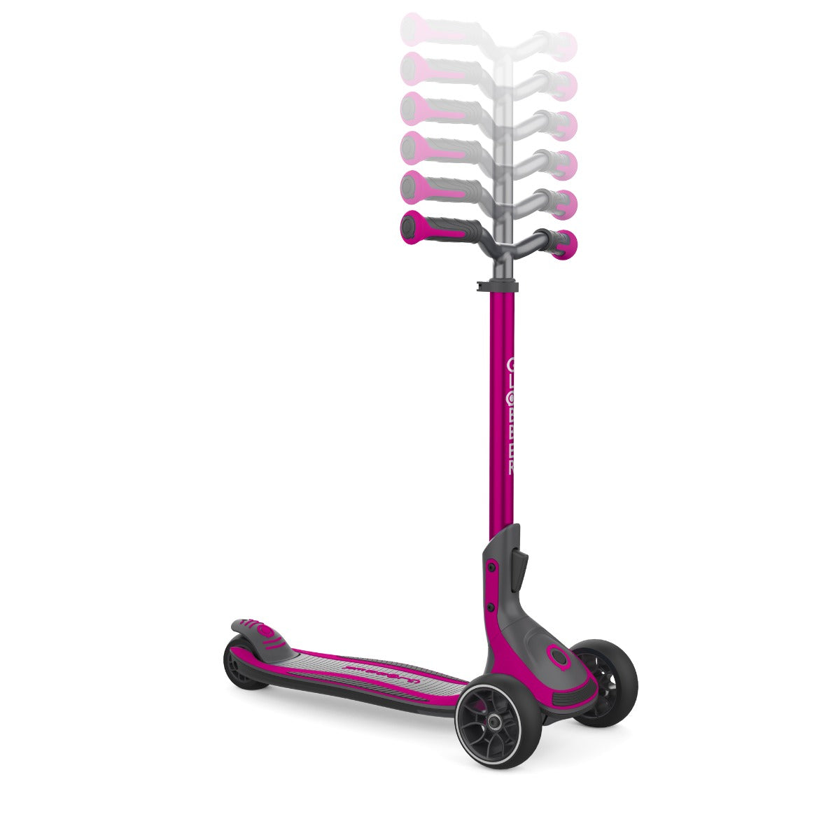 Globber Ultimum Height-Adjustable Foldable Scooter (4 Colours) - Pupsik Singapore