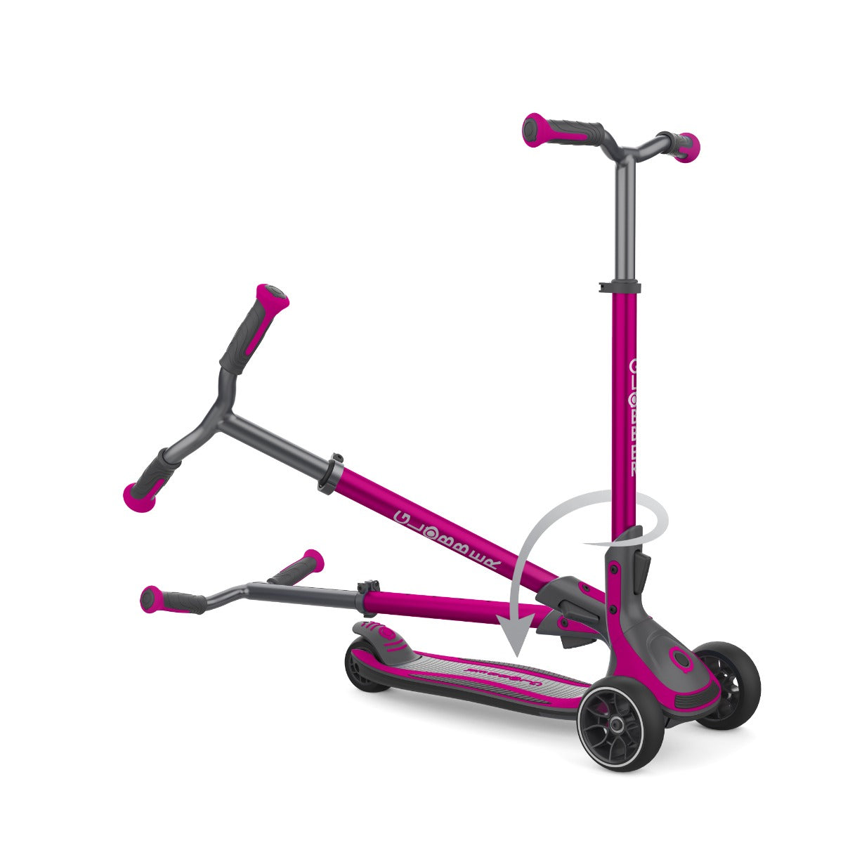 Globber Ultimum Height-Adjustable Foldable Scooter (4 Colours) - Pupsik Singapore