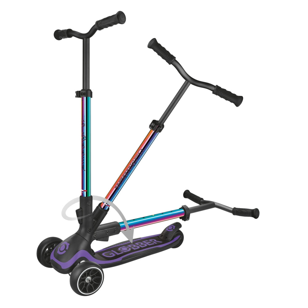 Globber Ultimum Height-Adjustable Foldable Scooter (5 Colours)
