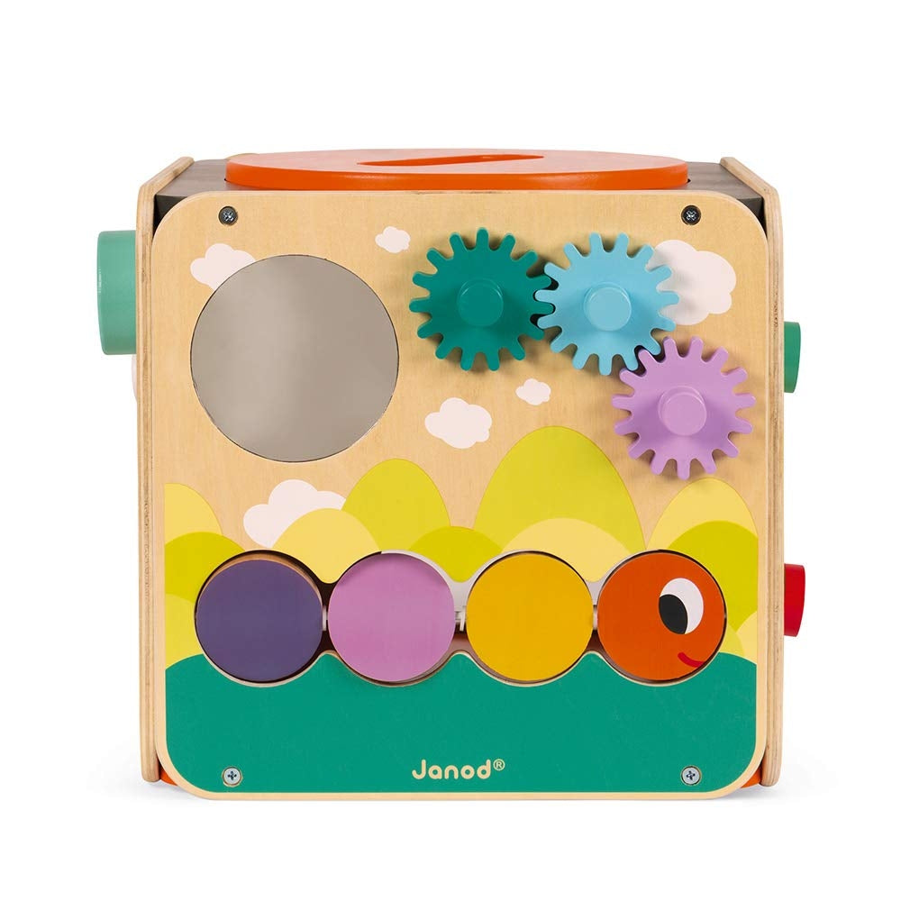 Janod Multi-Activity Looping Cube Toy