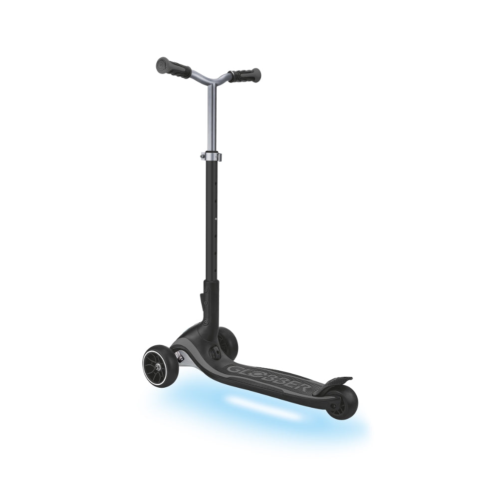Globber Ultimum (Lights) Height-Adjustable Foldable Scooter (7 Colours) | 5Y+