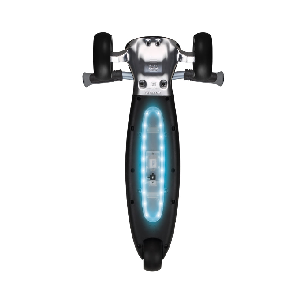 Globber Ultimum (Lights) Height-Adjustable Foldable Scooter (7 Colours) | 5Y+
