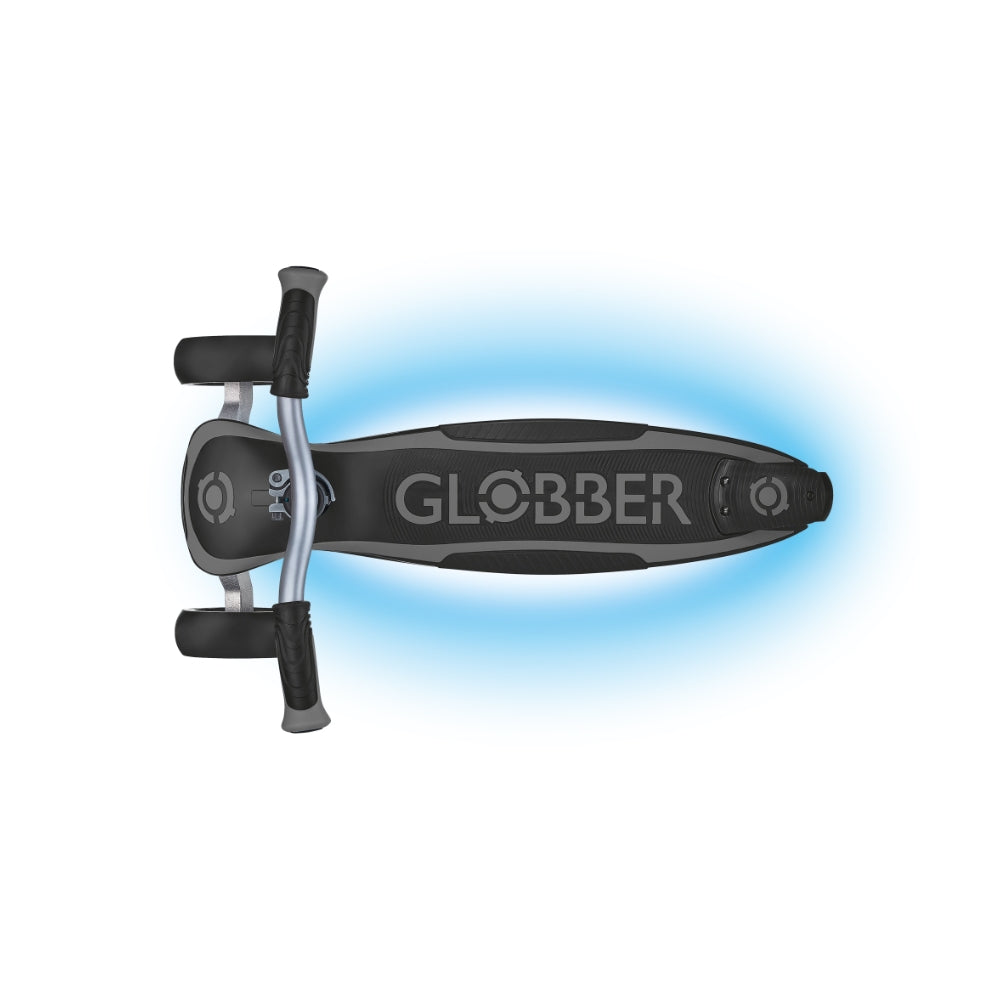 Globber Ultimum (Lights) Height-Adjustable Foldable Scooter (7 Colours) | 5Y+