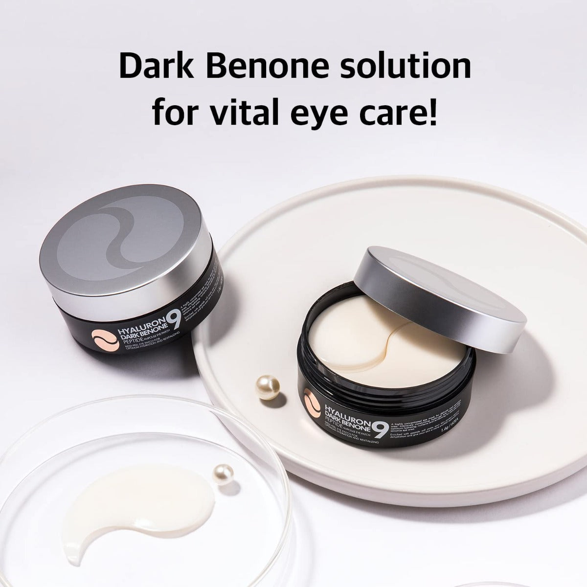 Medipeel Hyaluron Dark Benone Peptide 9 Ampoule Eye Patch, 60pcs (Exp 01/28)