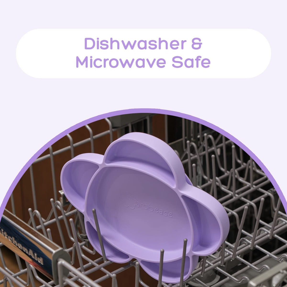 Grabease Silicone Suction Cloud Plate (5 Colors) - Pupsik Singapore