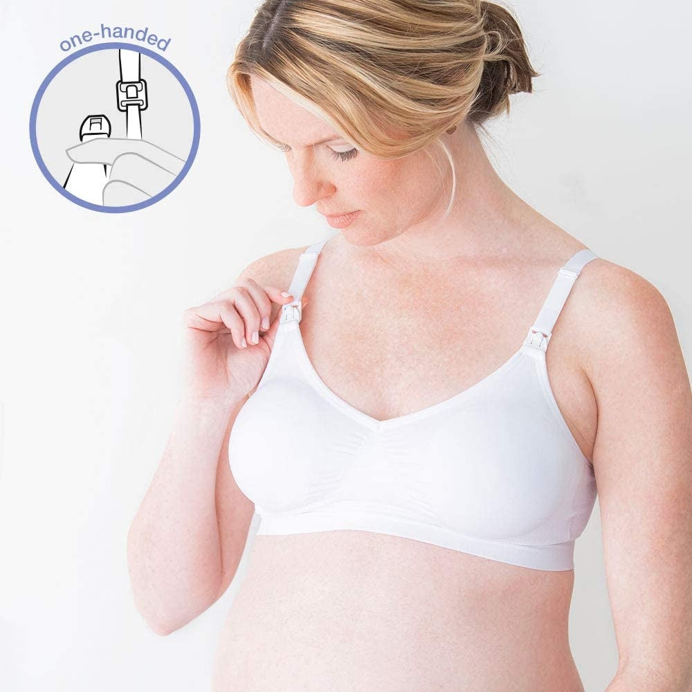 Medela Comfy Maternity-Nursing Bra - White