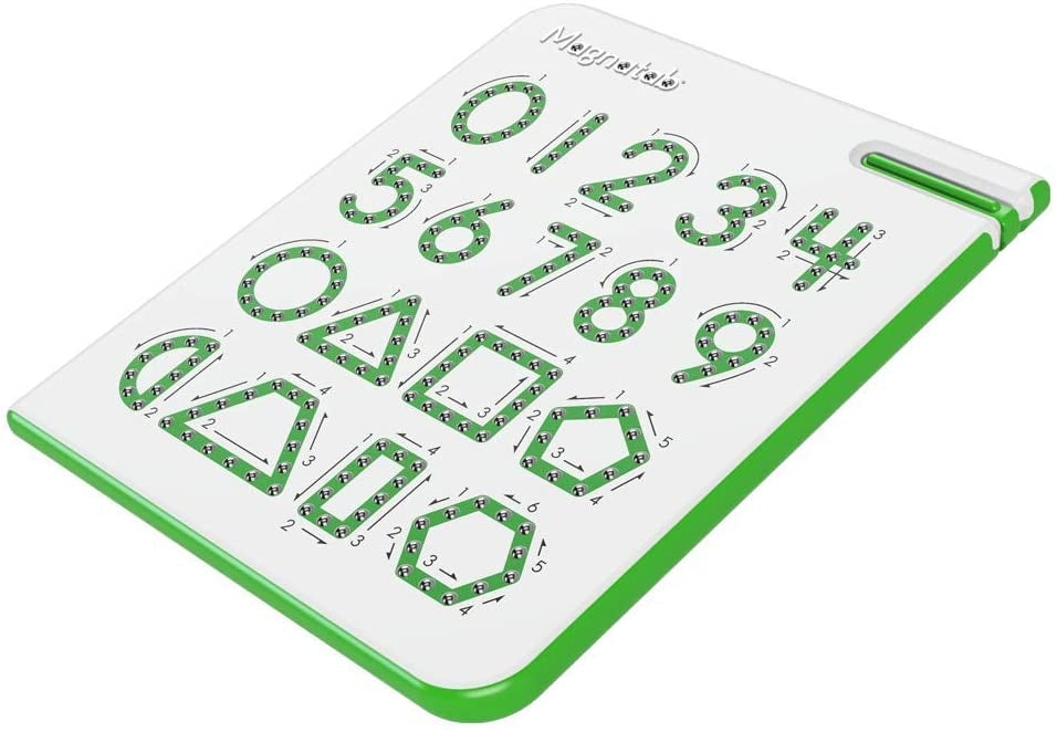 PlayMonster Numbers & Shapes Magnatab Writing Toy