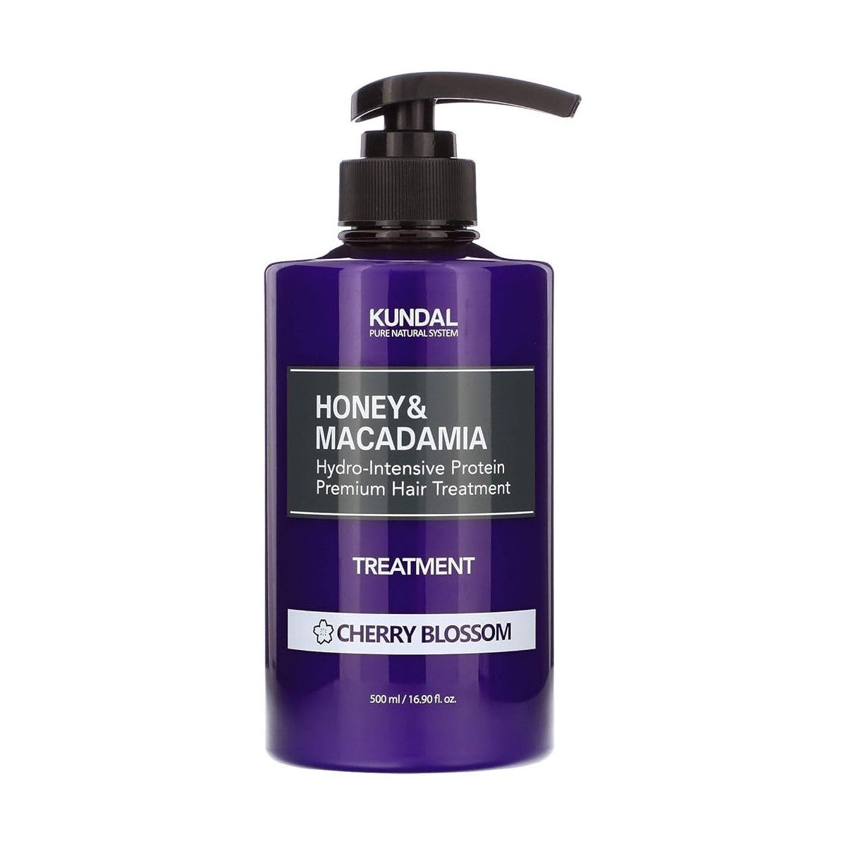 Kundal Honey & Macadamia Protein Hair Treatment, 500ml - Cherry Blossom (Exp 12/26)