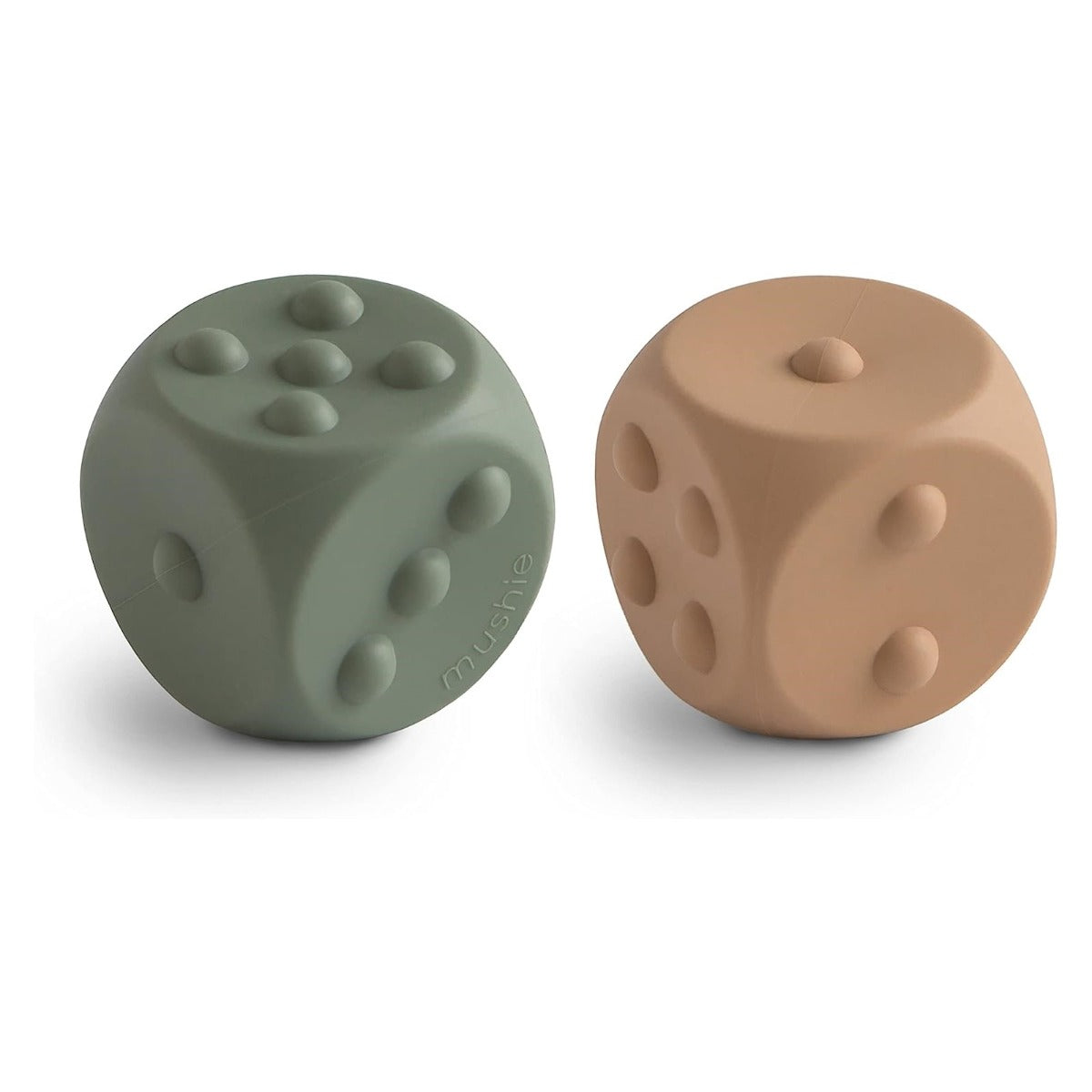 Mushie Dice Press Toy, 2pk (4 colors)