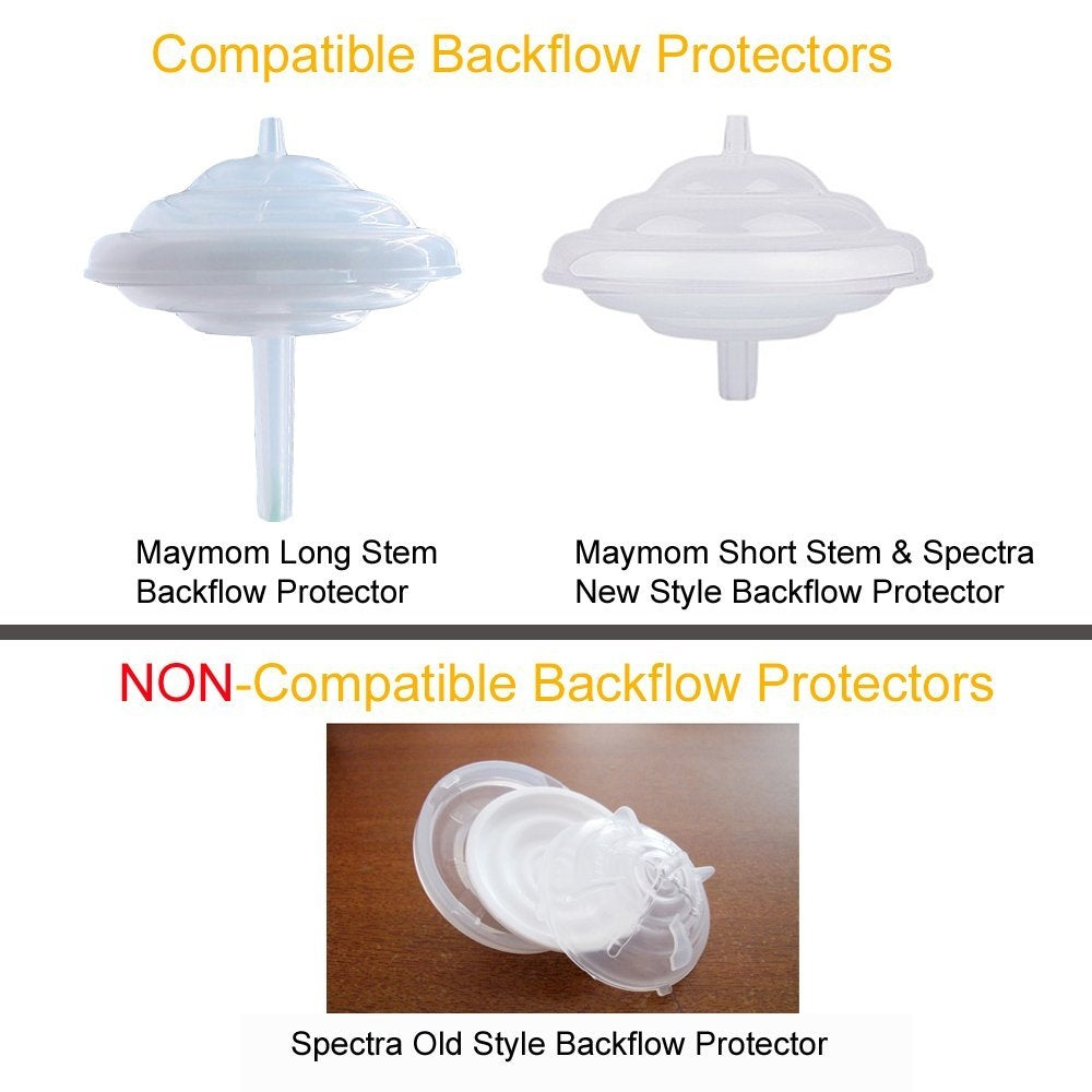 Maymom Membrane for Spectra & Maymom Backflow Protector, 2pc