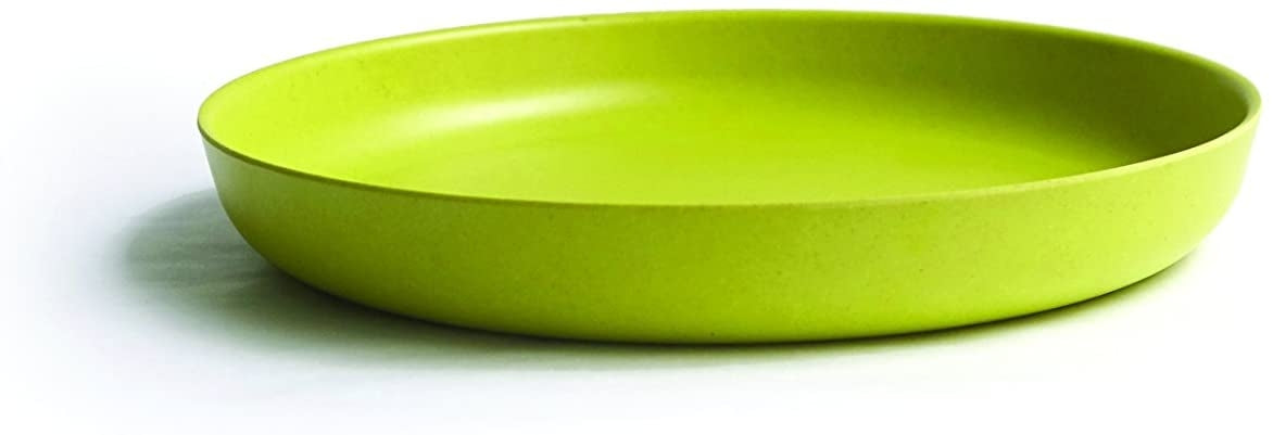 EKOBO Toddler Bamboo Plate Set (4pc) - Pop