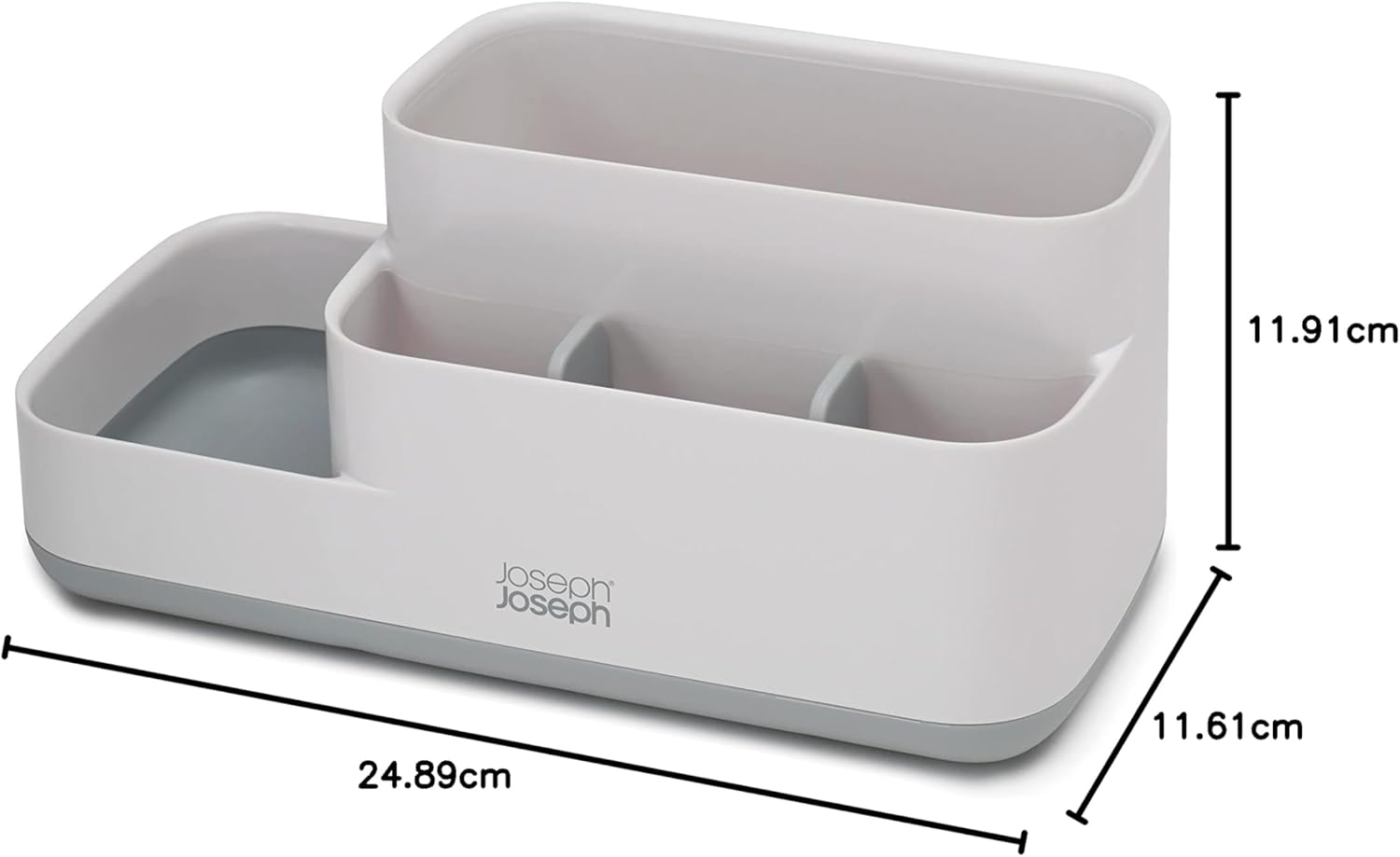 Joseph Joseph EasyStore Matt Bathroom Storage Caddy (3 Colors) - Pupsik Singapore