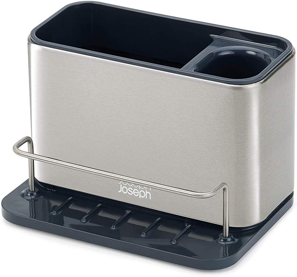Joseph Joseph Surface Sink Tidy Stainless-Steel Sink Caddy (2 Colors) - Pupsik Singapore