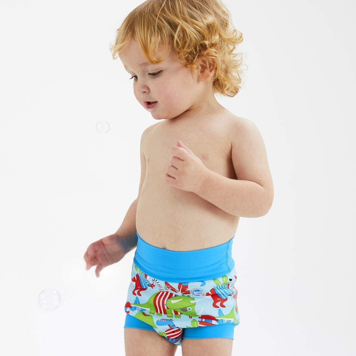 Splash About Happy Nappy Reusable Swim Diaper - Dino Pirates