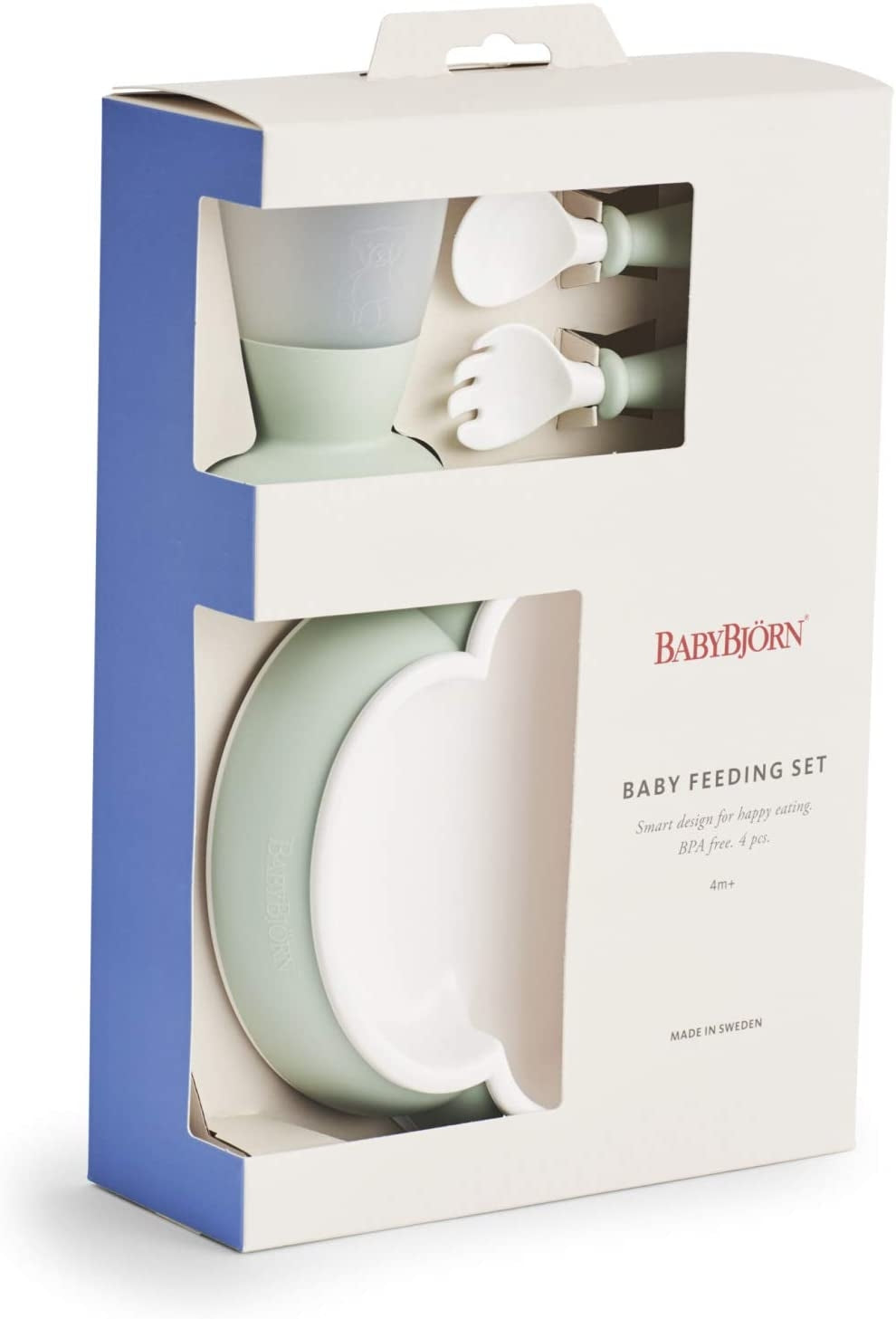 Baby Bjorn Baby Feeding Set (4 Colours) - Made in Sweden - Pupsik Singapore