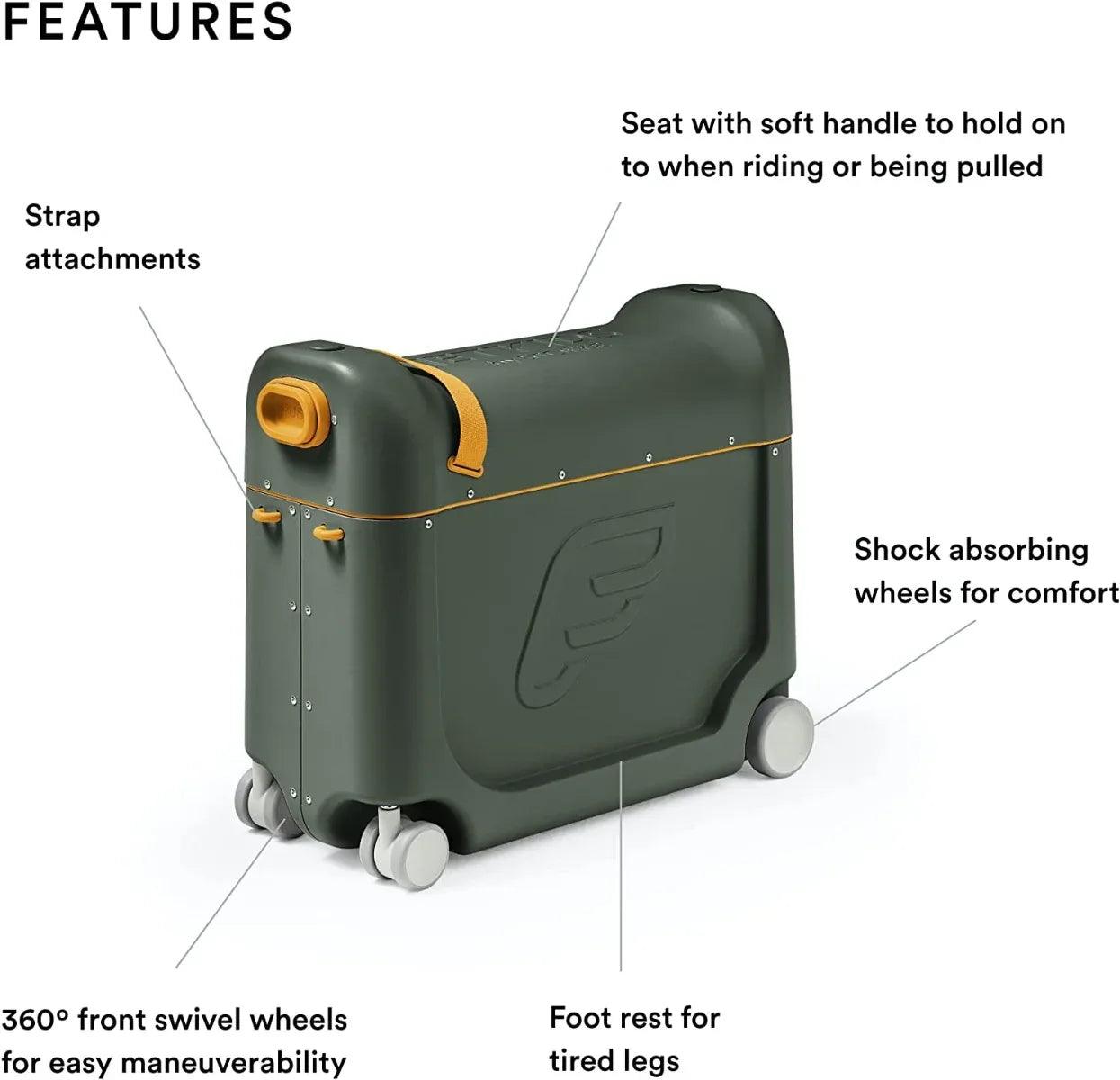 stokke jetkids v3 JetKids by Stokke Bed Box Airplane Ride/Carry/Sleep-On Suitcase V3 (4 Colours)