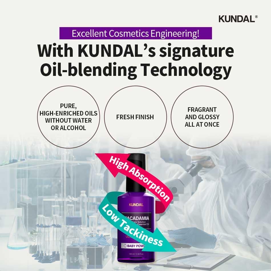 Kundal Macadamia Ultra Hair Serum, 100ml - Pink Grapefruit (Exp 07/27)