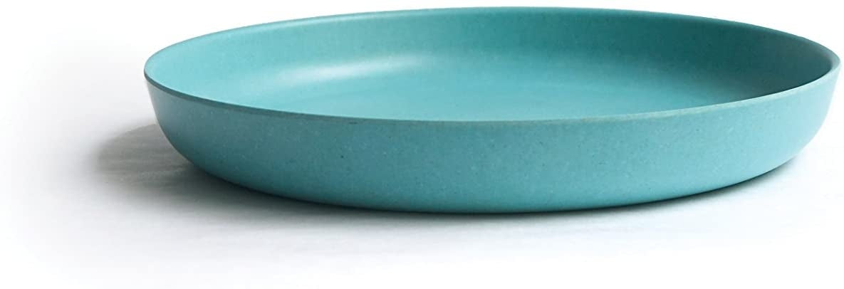 EKOBO Toddler Bamboo Plate Set (4pc) - Pop