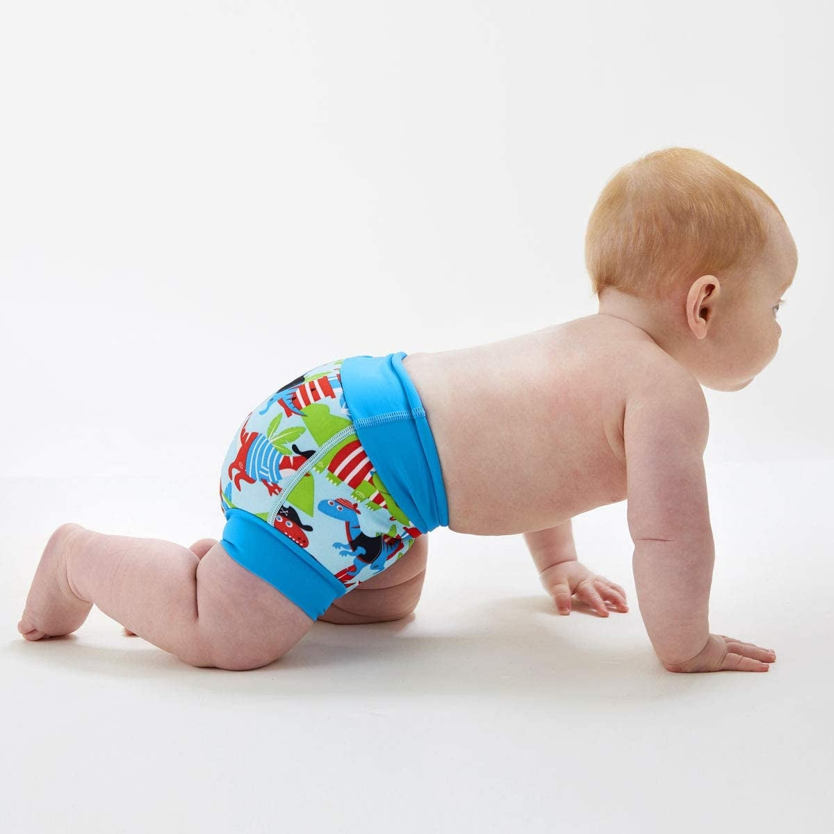 Splash About Happy Nappy Reusable Swim Diaper - Dino Pirates