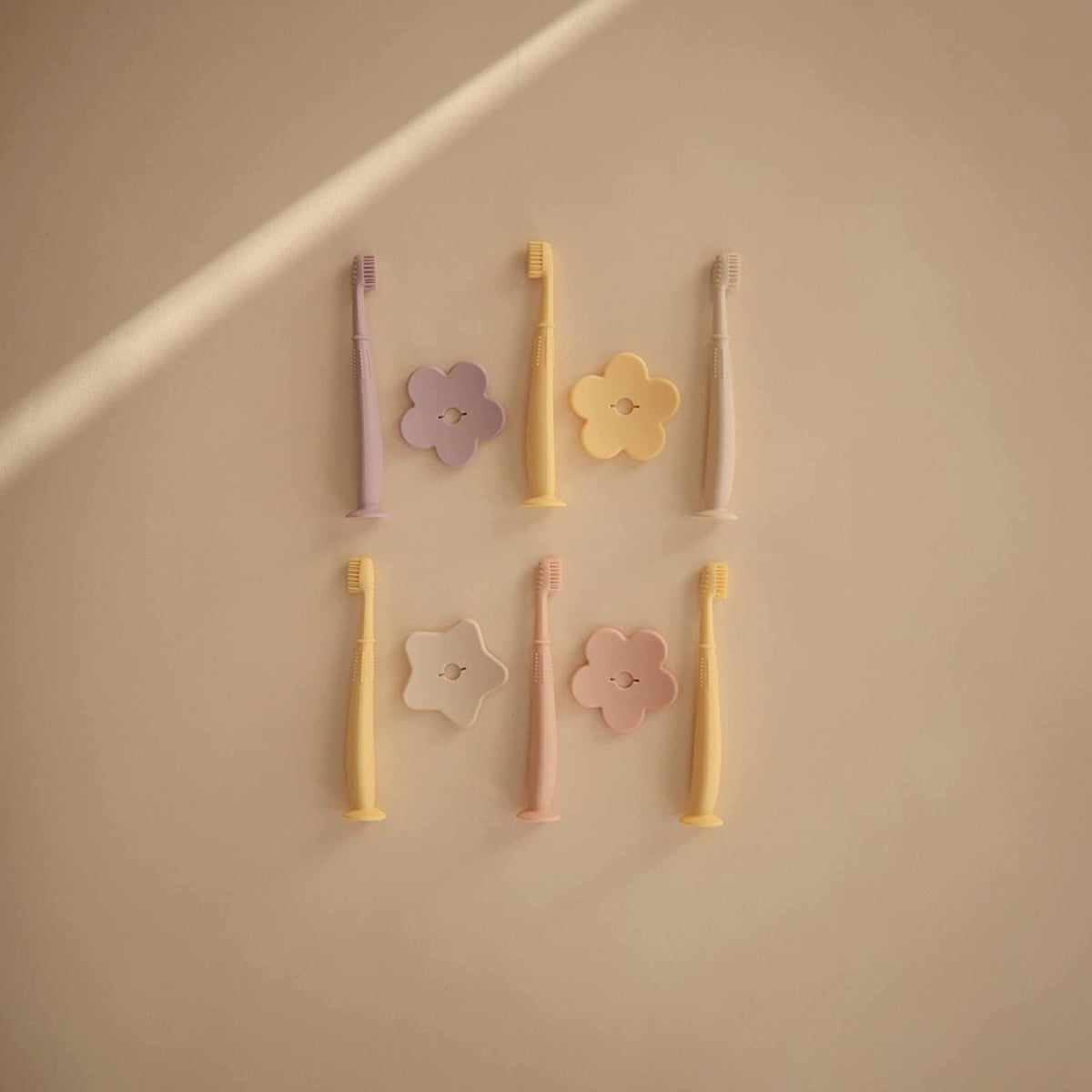 Mushie Baby Flower Training Toothbrush (3 Colours)