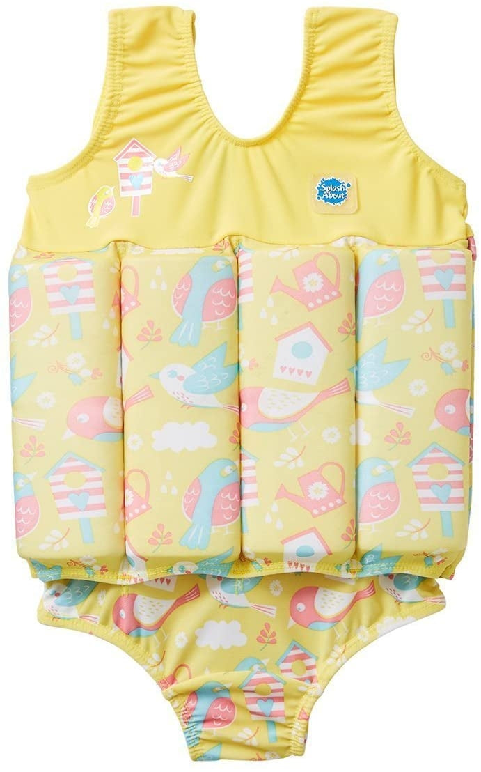 Splash About Zip Floatsuit - Garden Birds