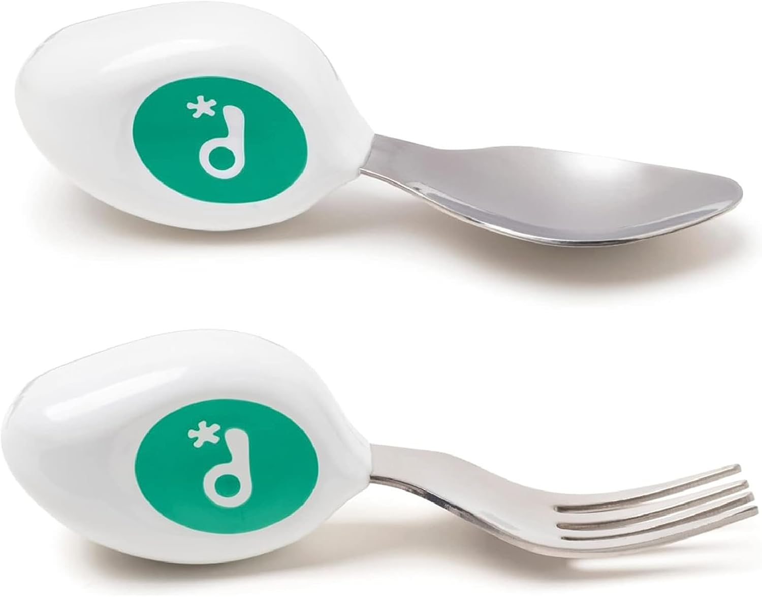 Doddl Toddler Fork & Spoon Set, 12M+ (2 Colors)