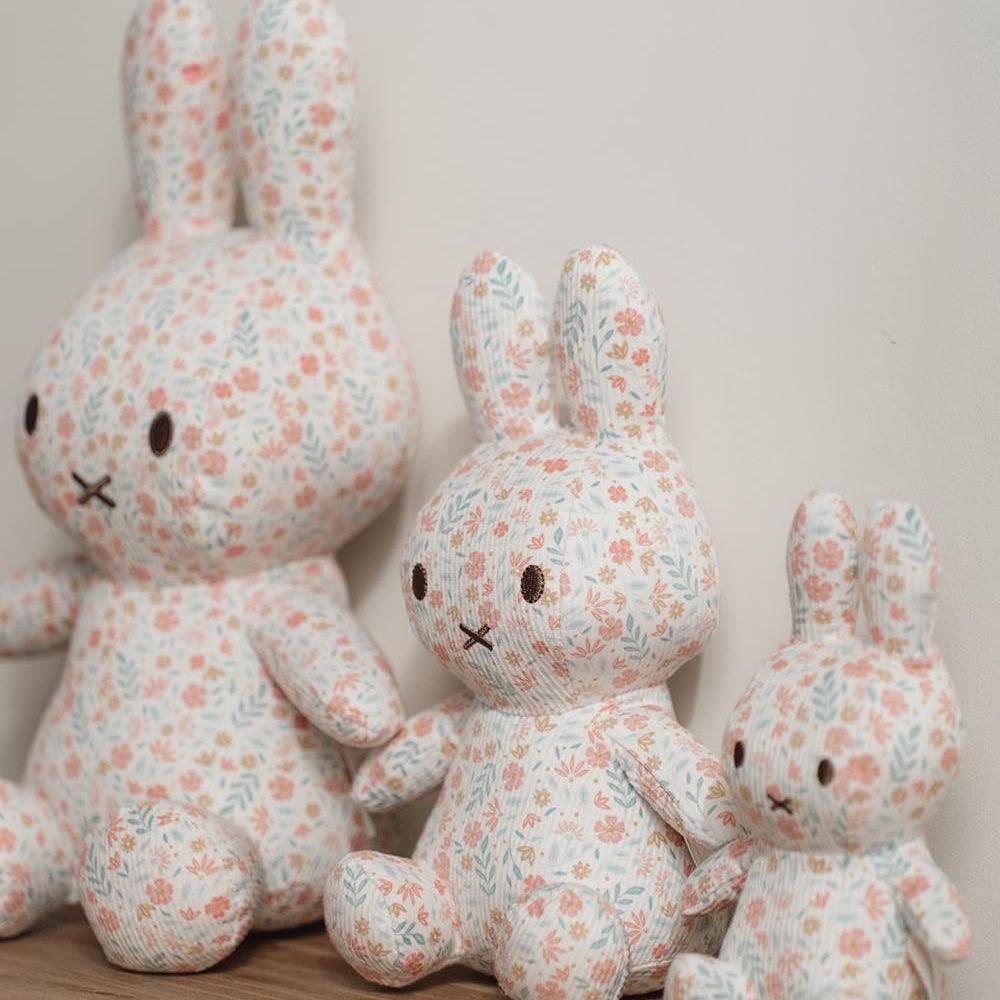 Miffy x Little Dutch Lucky Blossom Cuddle All Over Soft Toy (15cm) - Pupsik Singapore