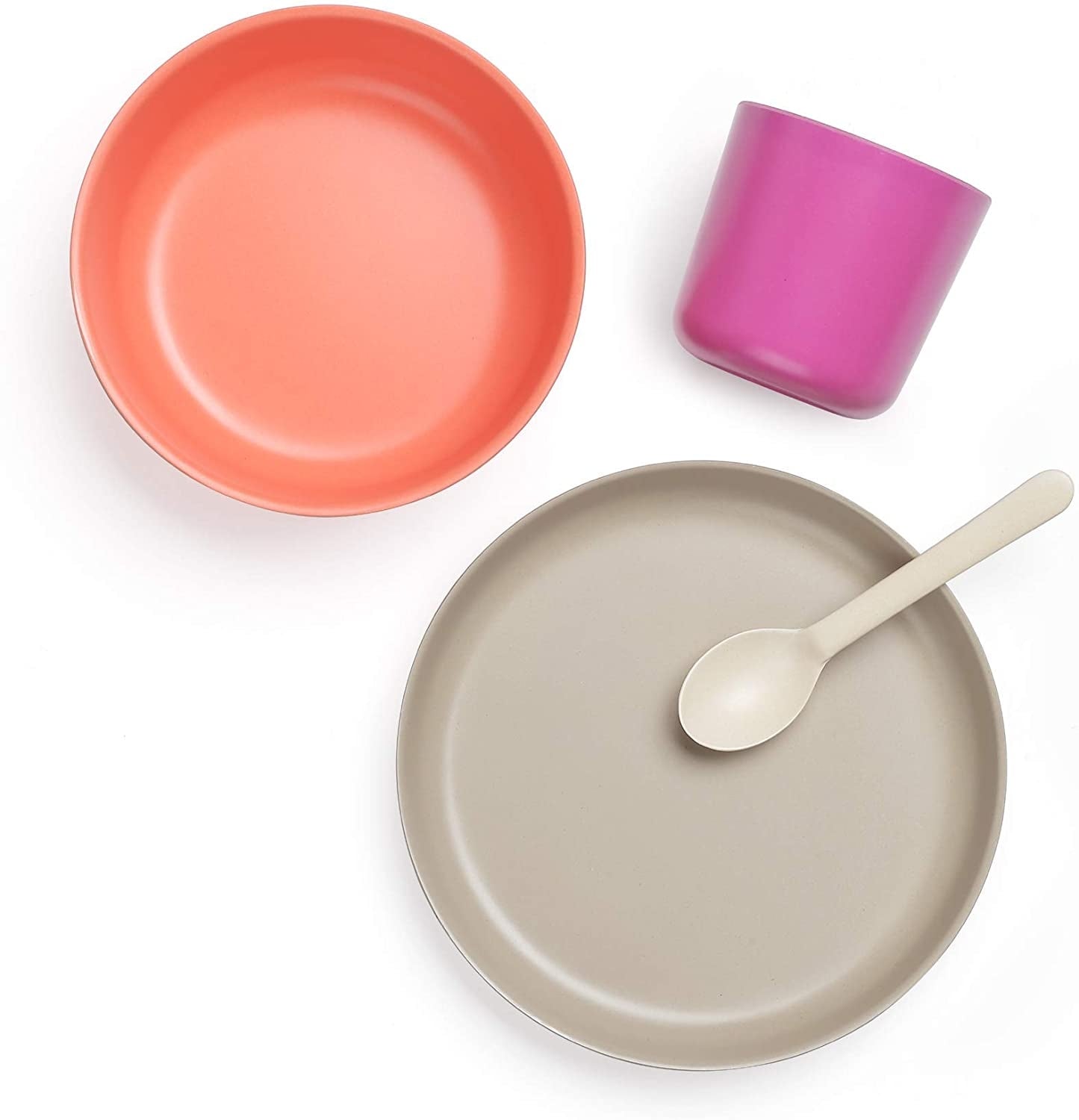 EKOBO Bamboo Kid Dish Set (6 Colours) - Pupsik Singapore