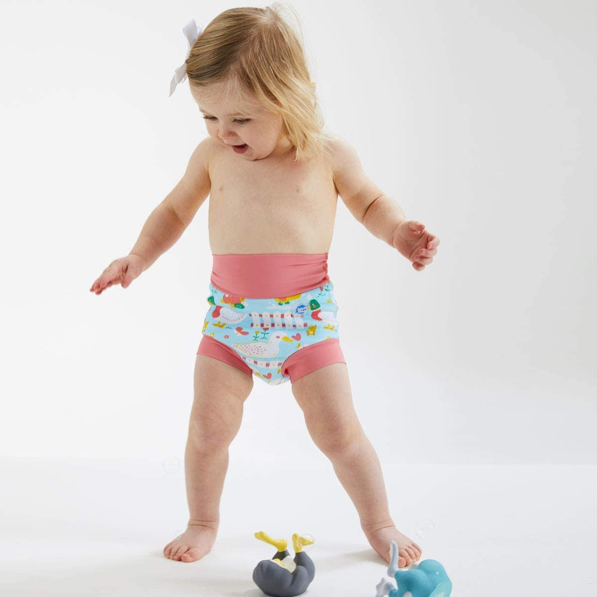 Splash About Happy Nappy Reusable Swim Diaper - Little Ducks