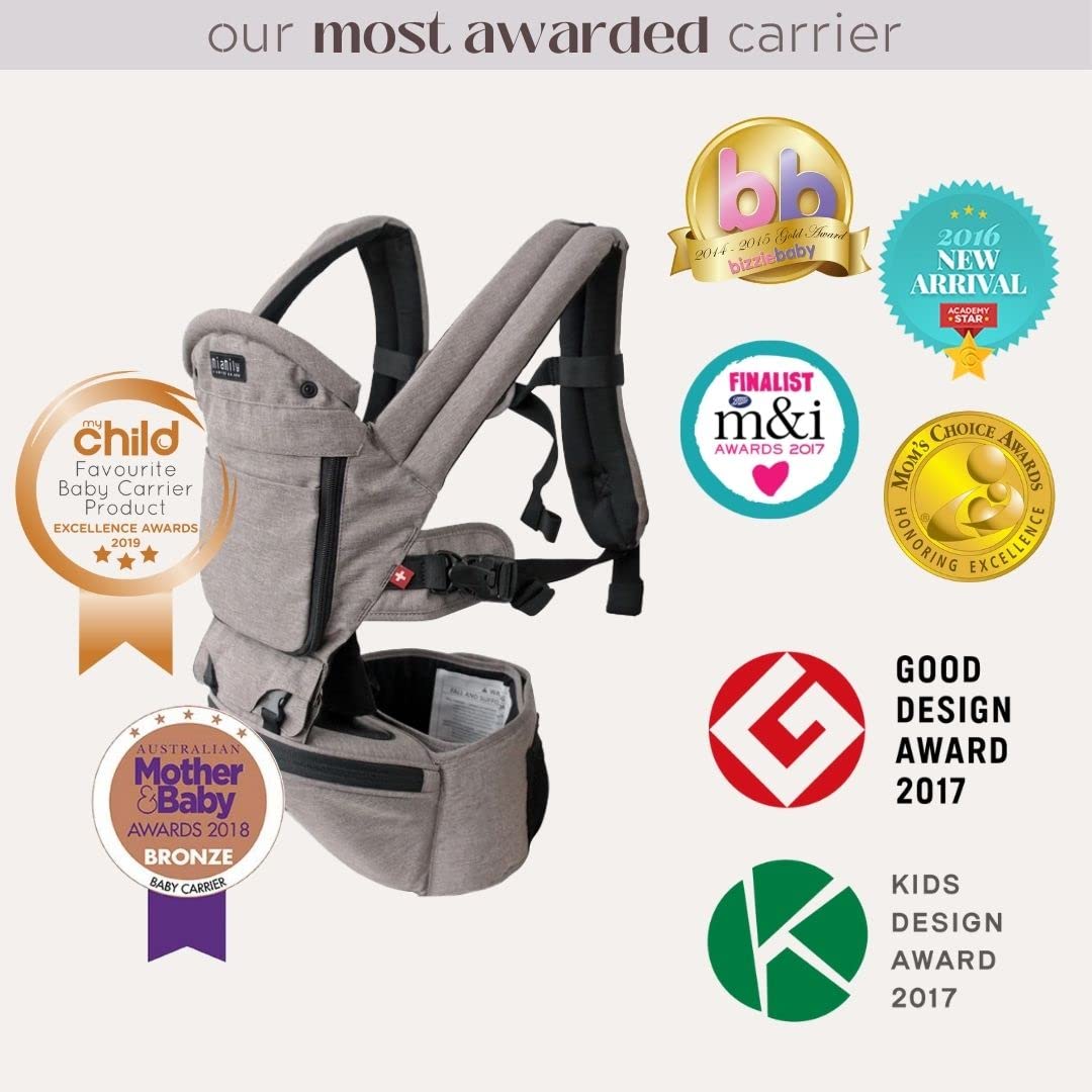 MiaMily HIPSTER Plus Baby Carrier (3 Colors)