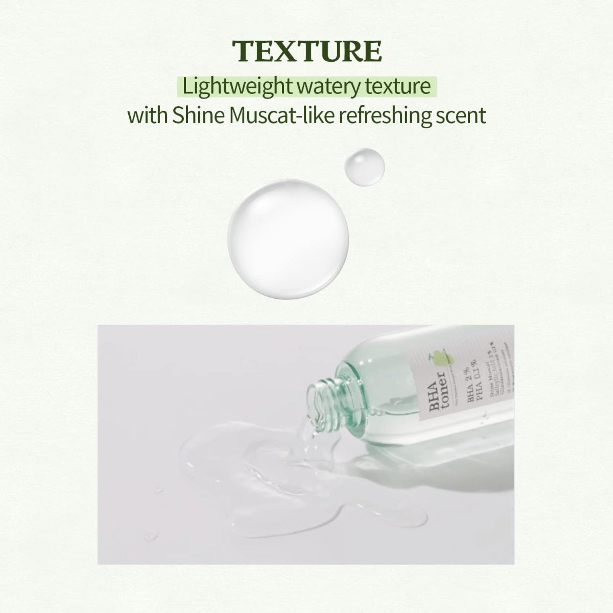 Skinfood Shine Muscat BHA Toner, 200ml (Exp 10/26)