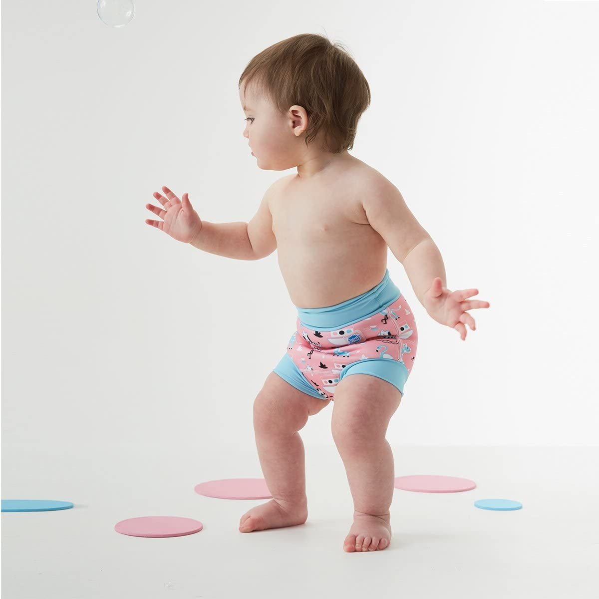 Splash About Happy Nappy Reusable Swim Diaper - Nina's Ark