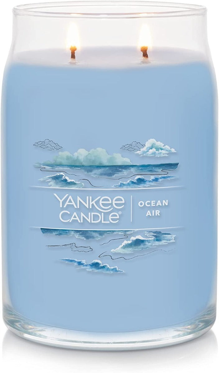 Yankee Candle Signature Large Jar Candle, 2-wicks (20oz) - Ocean Air
