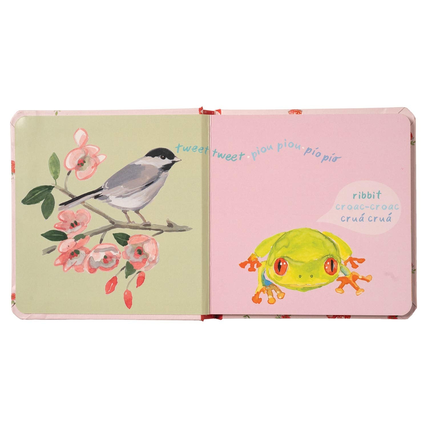 Manhattan Toy Animal Sounds Padded Board Book