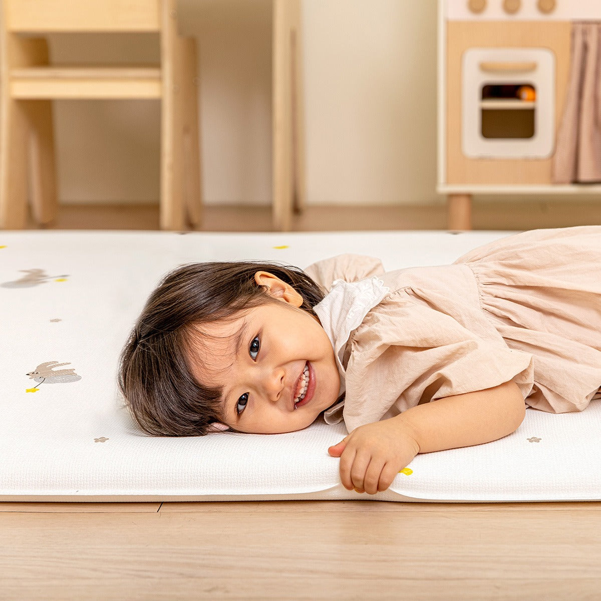Parklon Air Bubble Playmat - Rabbit On The Moon (M30)