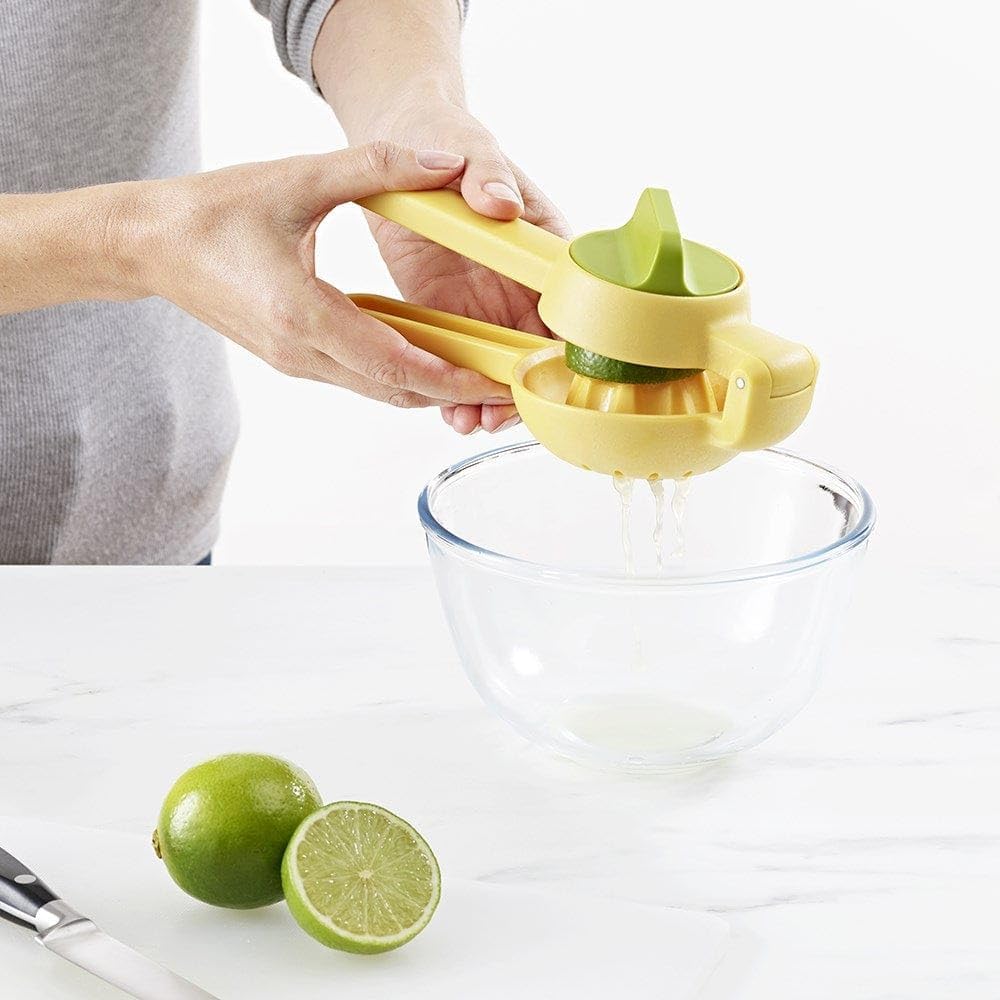 Joseph Joseph JuiceMax Dual-Action Citrus Press - Yellow