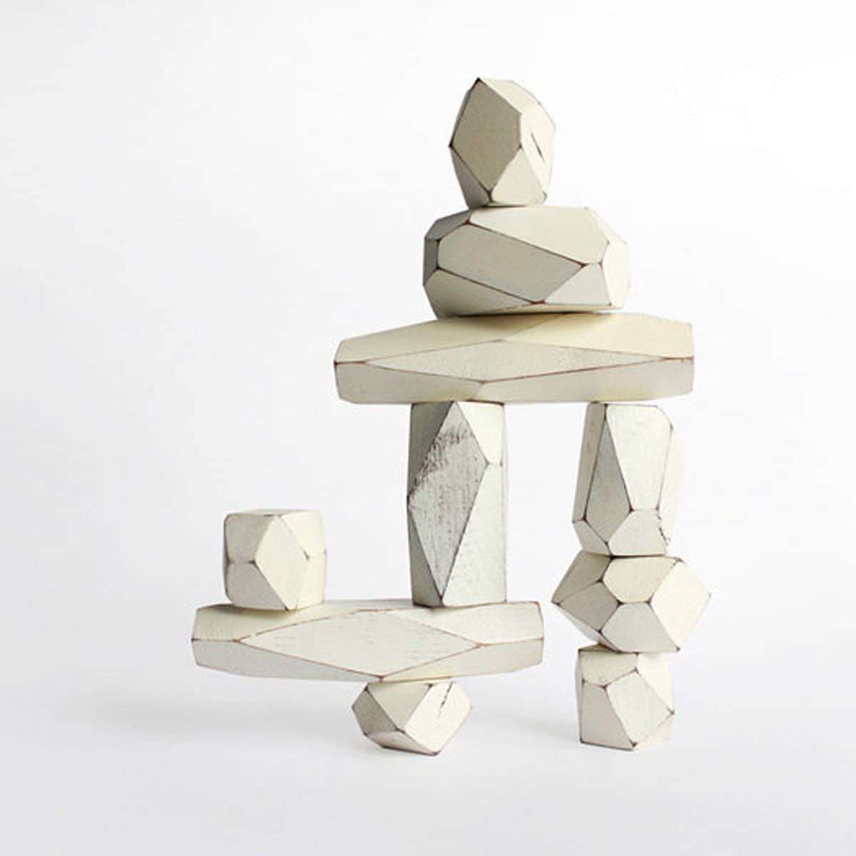 Areaware Balancing Blocks (10pc) - White