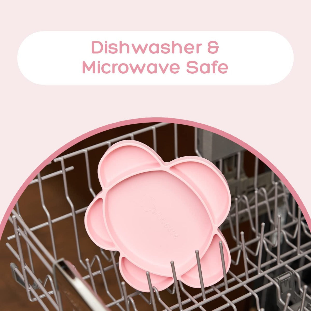 Grabease Silicone Suction Cloud Plate (5 Colors) - Pupsik Singapore