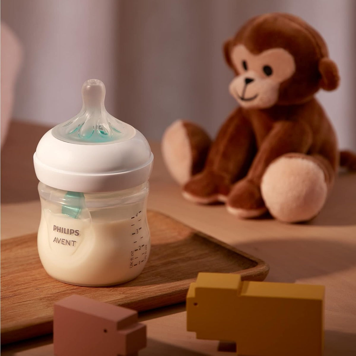 Philips Avent Natural Response Baby Bottle with Airfree Vent, 125ml (1pk)