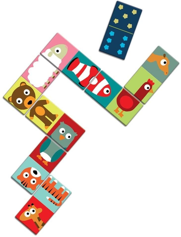 Djeco Animals Domino Puzzle Game