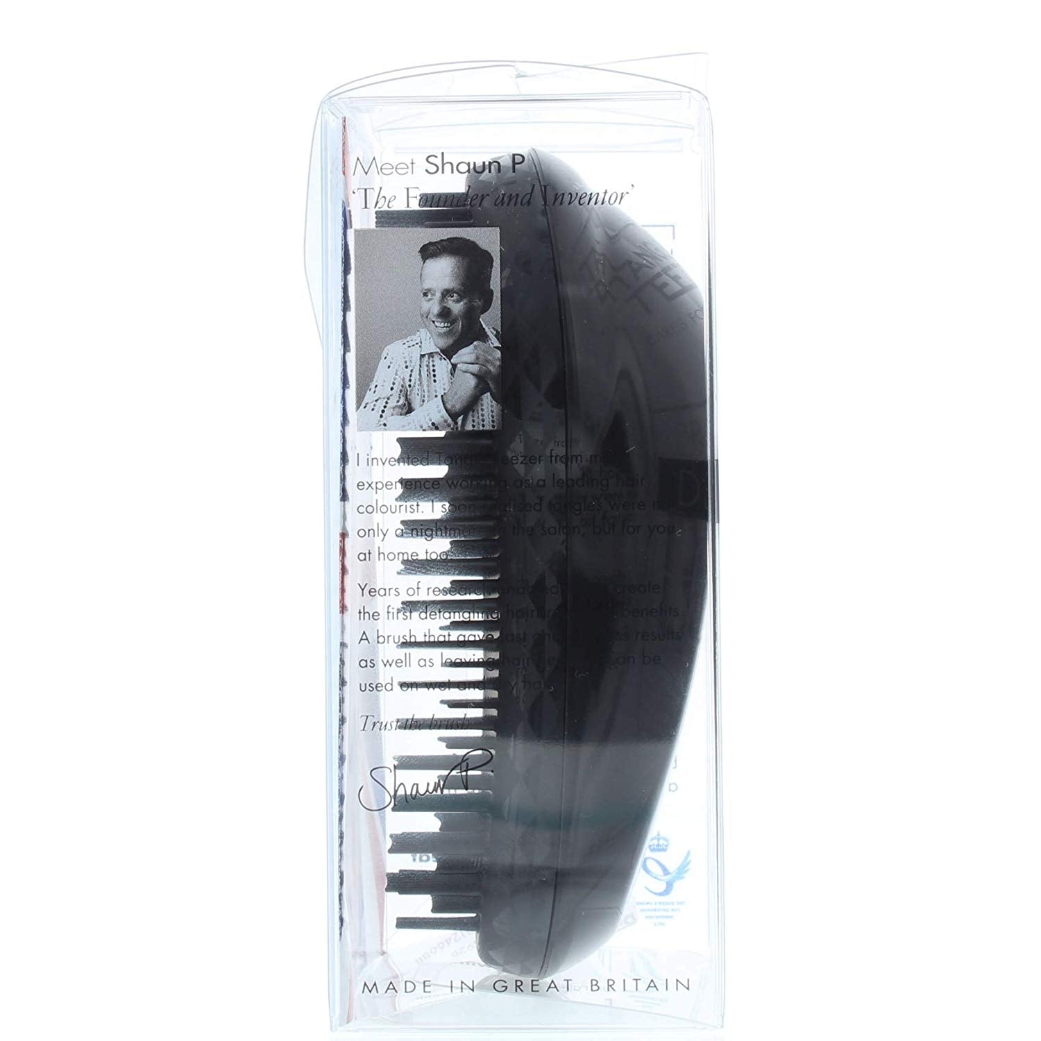 Tangle Teezer Original Detangling Hairbrush, Straight & Curly (7 Designs) - Pupsik Singapore
