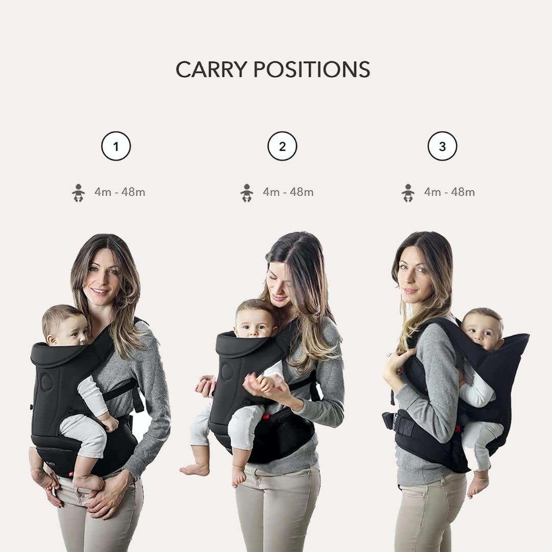 MiaMily HIPSTER Essential Baby Carrier - Black