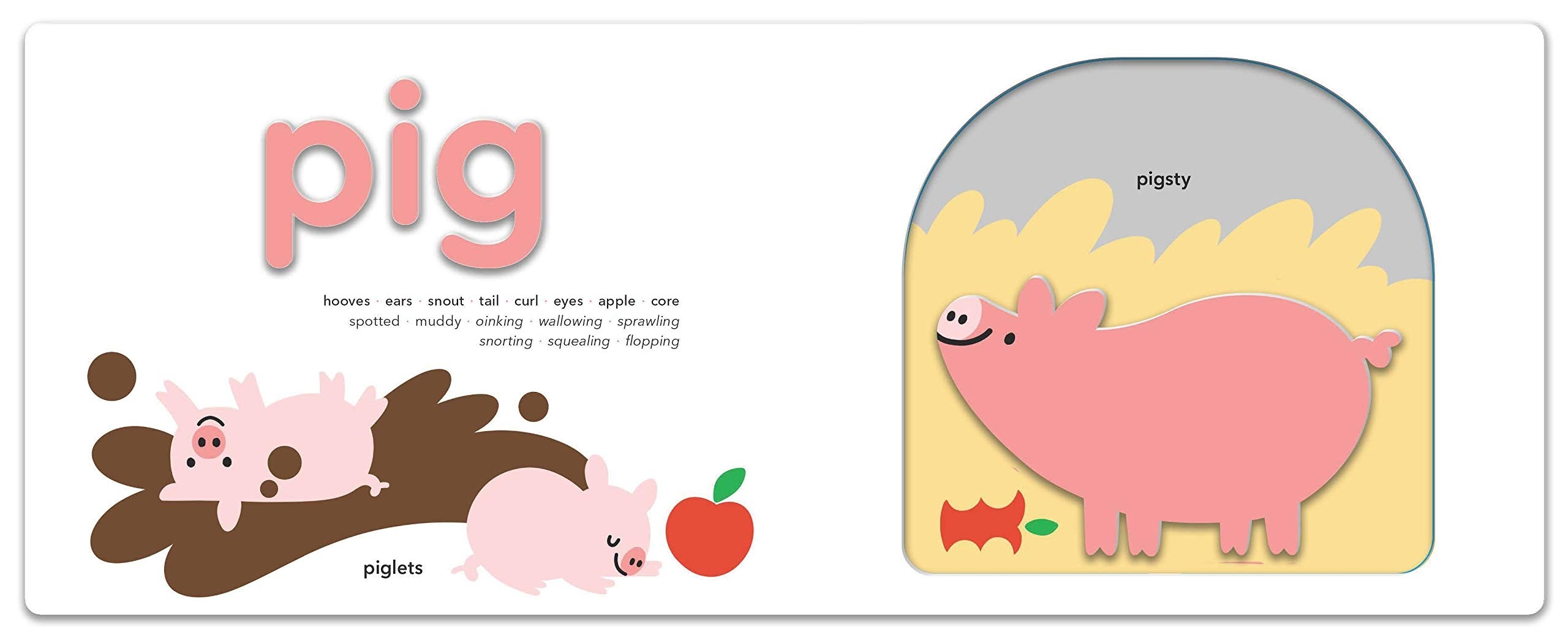 TouchWords: Animals Children's Book