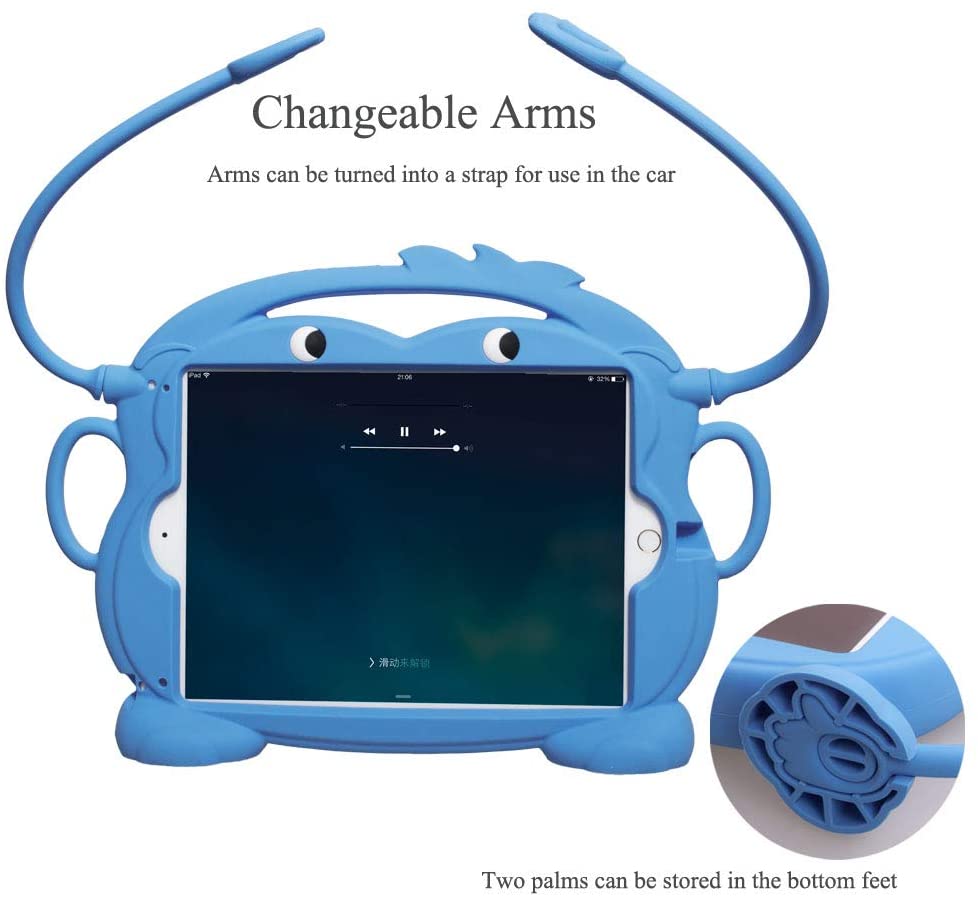 Monkey Silicone Bumper Case for iPad (iPad Air, iPad Air 2, iPad (5th Gen), iPad (6th Gen), Pro 9.7 in.) - 2 Colours - Pupsik Singapore