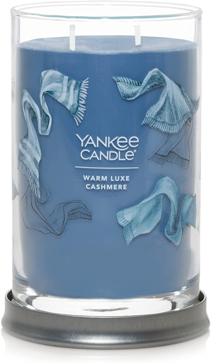 Yankee Candle Signature Large Tumbler Candle, 2-wicks (20oz) - Warm Luxe Cashmere