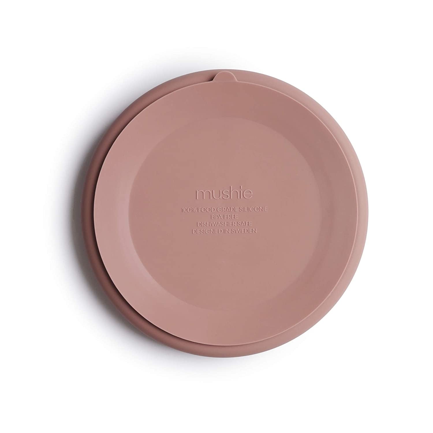Mushie Silicone Suction Baby Plate (12 Colours) - Pupsik Singapore