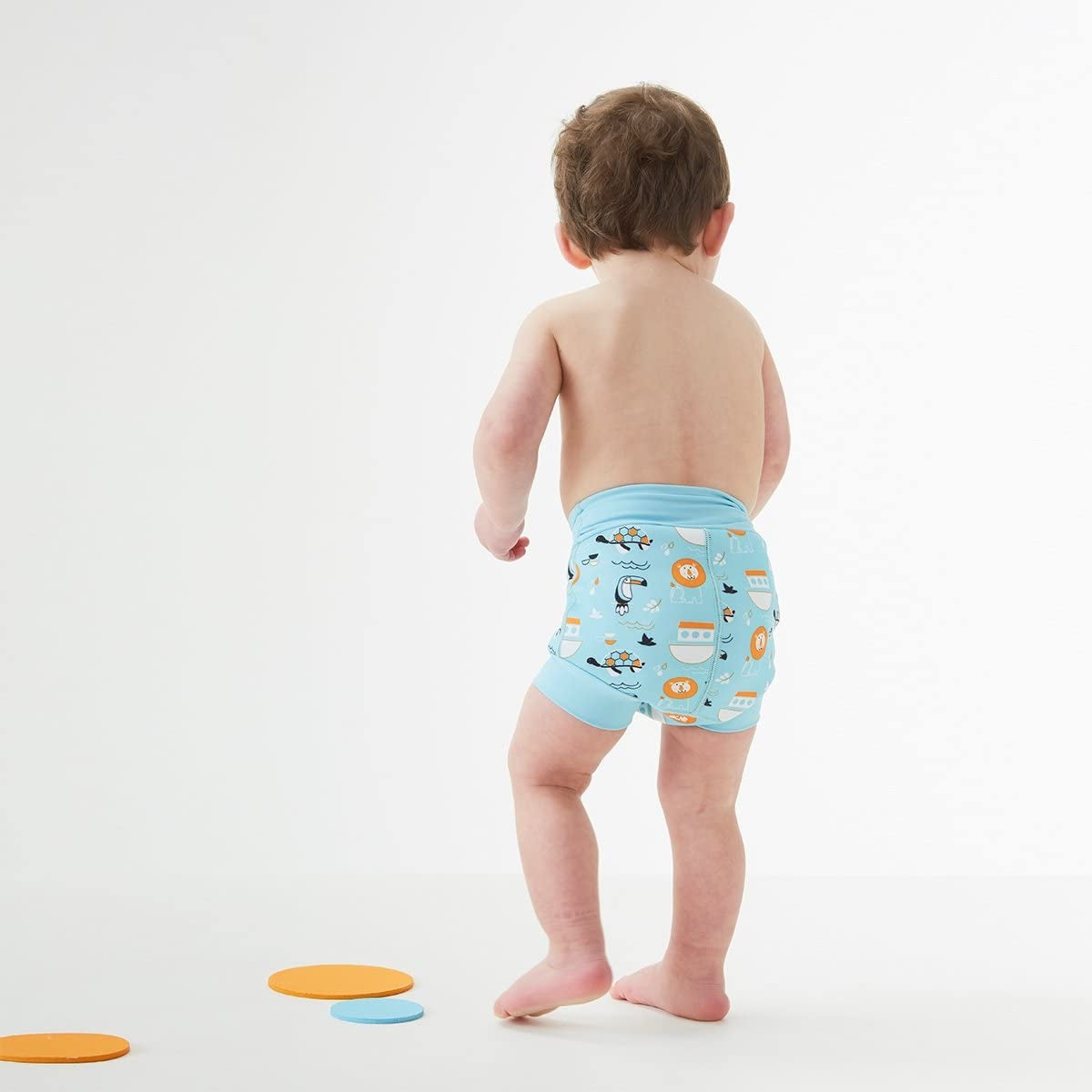 Splash About Happy Nappy Reusable Swim Diaper - Noah's Ark